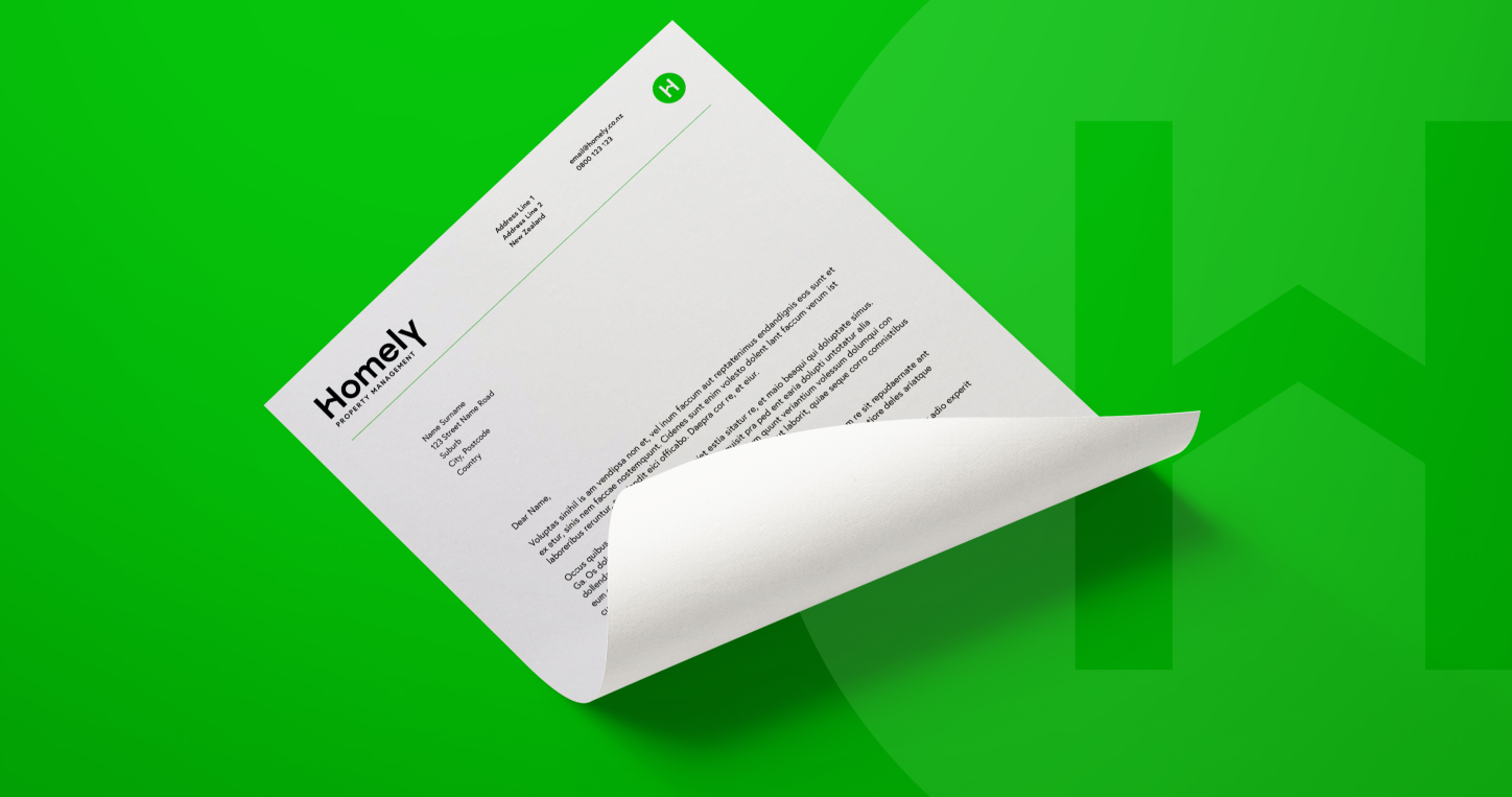 homely letterhead design 1